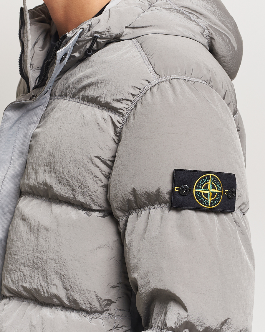 Hombres | Abrigos y chaquetas | Stone Island | Nylon Metal Down Jacket Grey