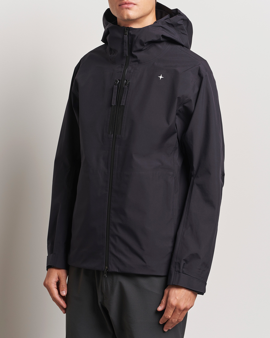 Hombres | Abrigos y chaquetas | Stone Island | Gore-Tex Stellina Hooded Jacket Blue Marine