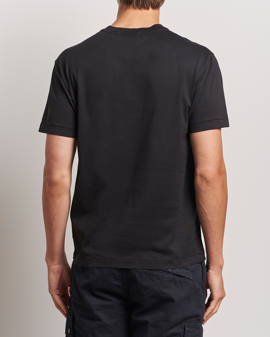 Hombres | Camisetas | Stone Island | Garment Dyed Jersey T-Shirt Black