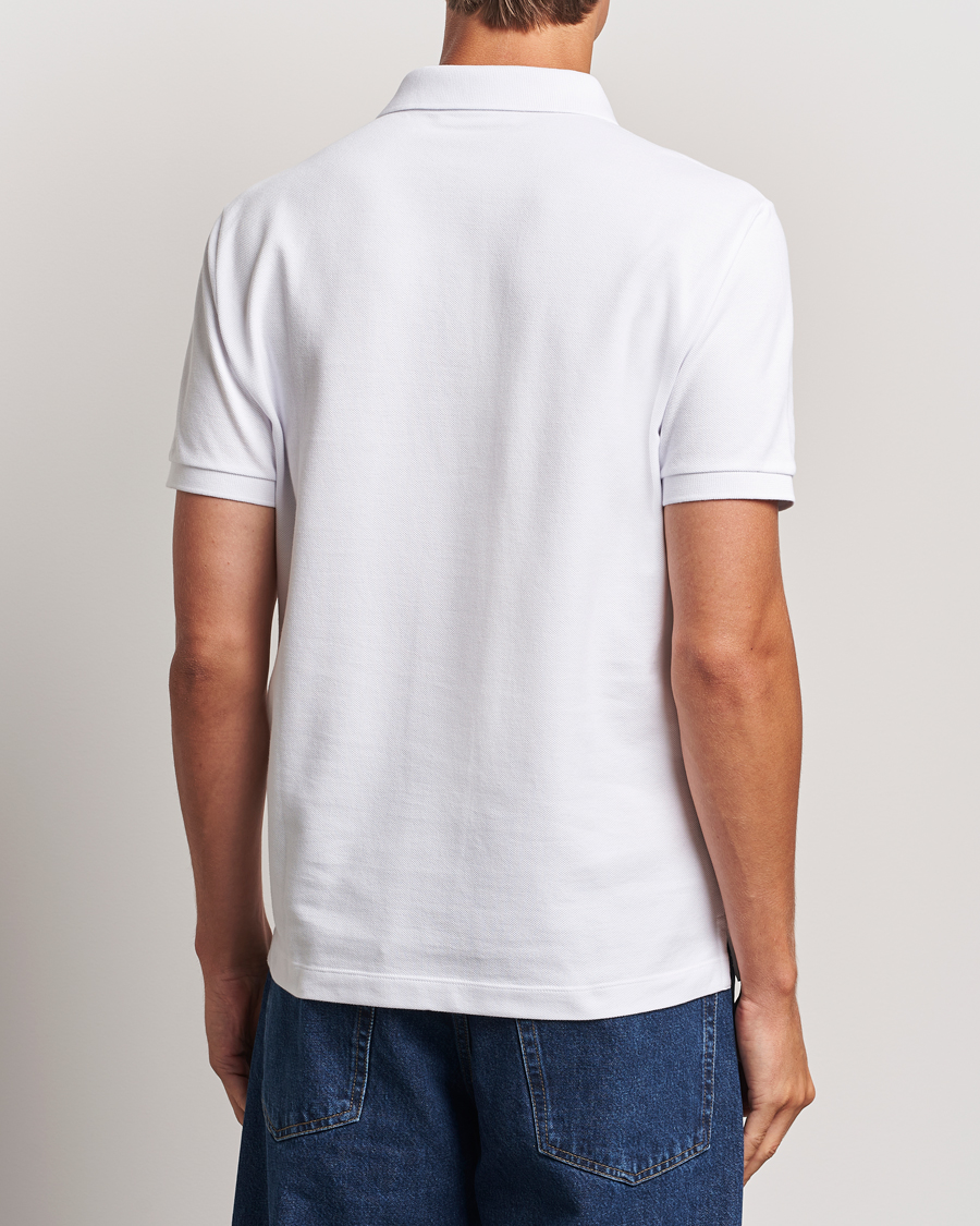 Hombres | Polos | Stone Island | Cotton Pique Polo White