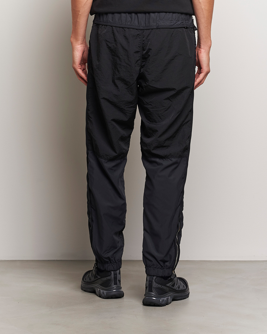 Hombres | Pantalones | Stone Island | Washed Nylon Jogger Pants Black