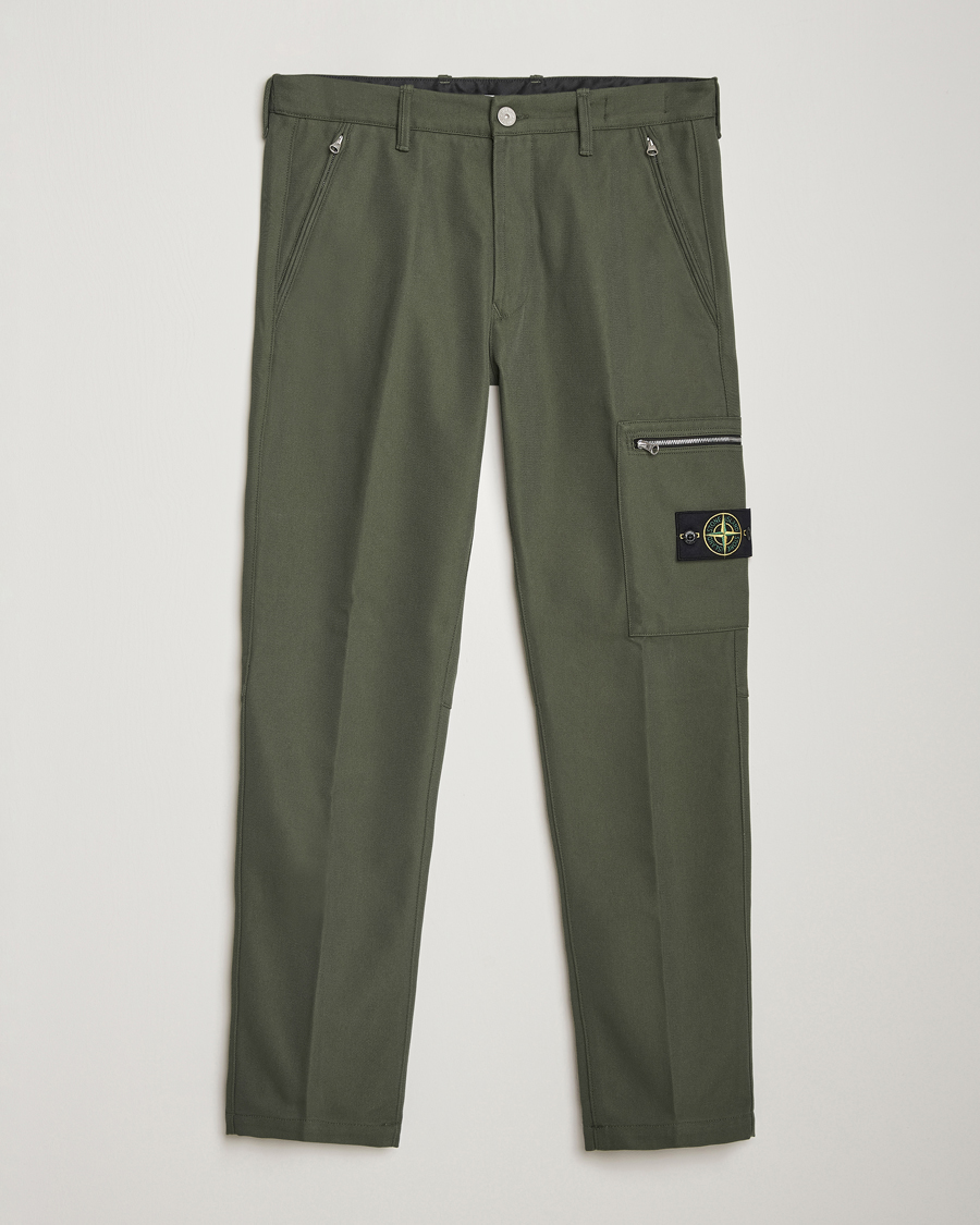 Hombres | Pantalones | Stone Island | Cotton Nylon Trousers Musk