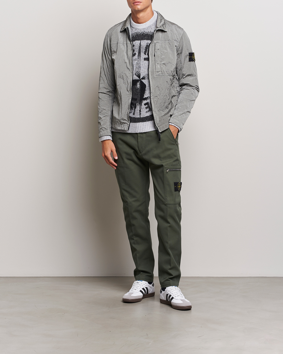 Hombres | Pantalones | Stone Island | Cotton Nylon Trousers Musk