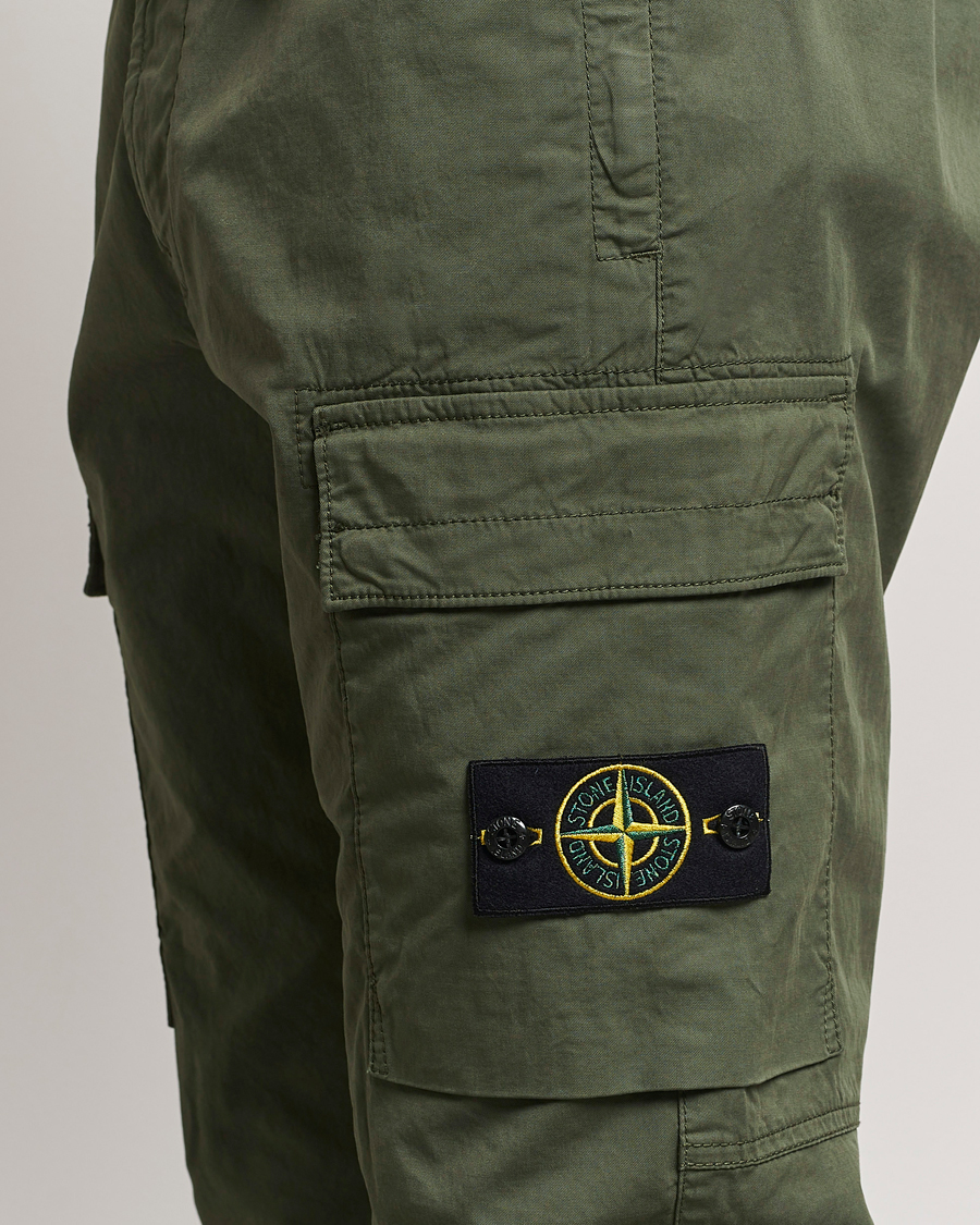 Hombres | Pantalones | Stone Island | Stretch Cotton Gabardine Trousers Musk