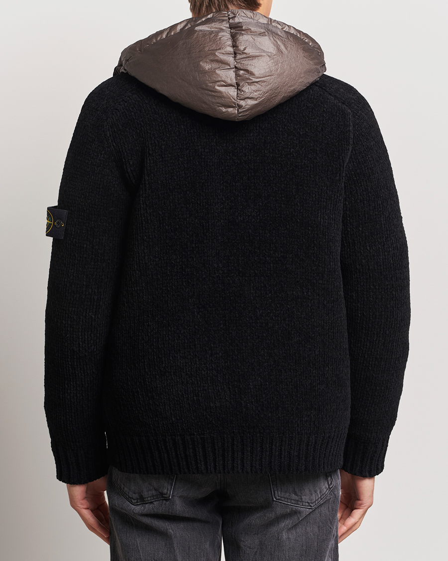 Hombres | Abrigos y chaquetas | Stone Island | Presidents Knit Down Liner Hood Black