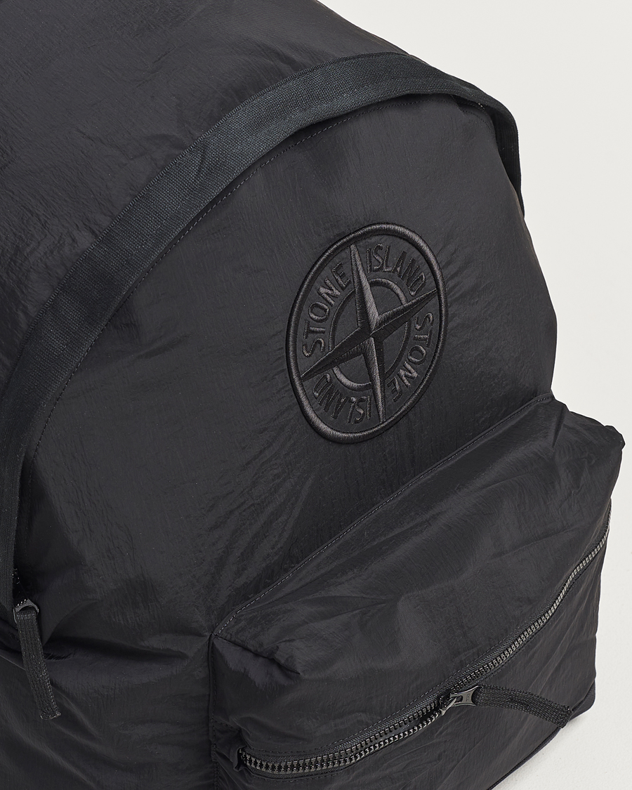 Hombres | Stone Island Nylon Metal Backpack Black | Stone Island | Nylon Metal Backpack Black