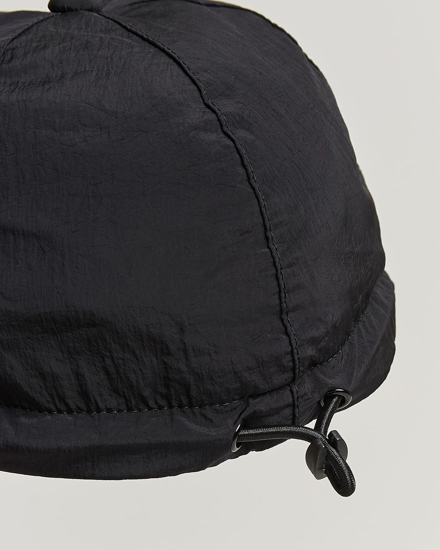 Hombres | Stone Island Nylon Metal Logo Cap Black | Stone Island | Nylon Metal Logo Cap Black