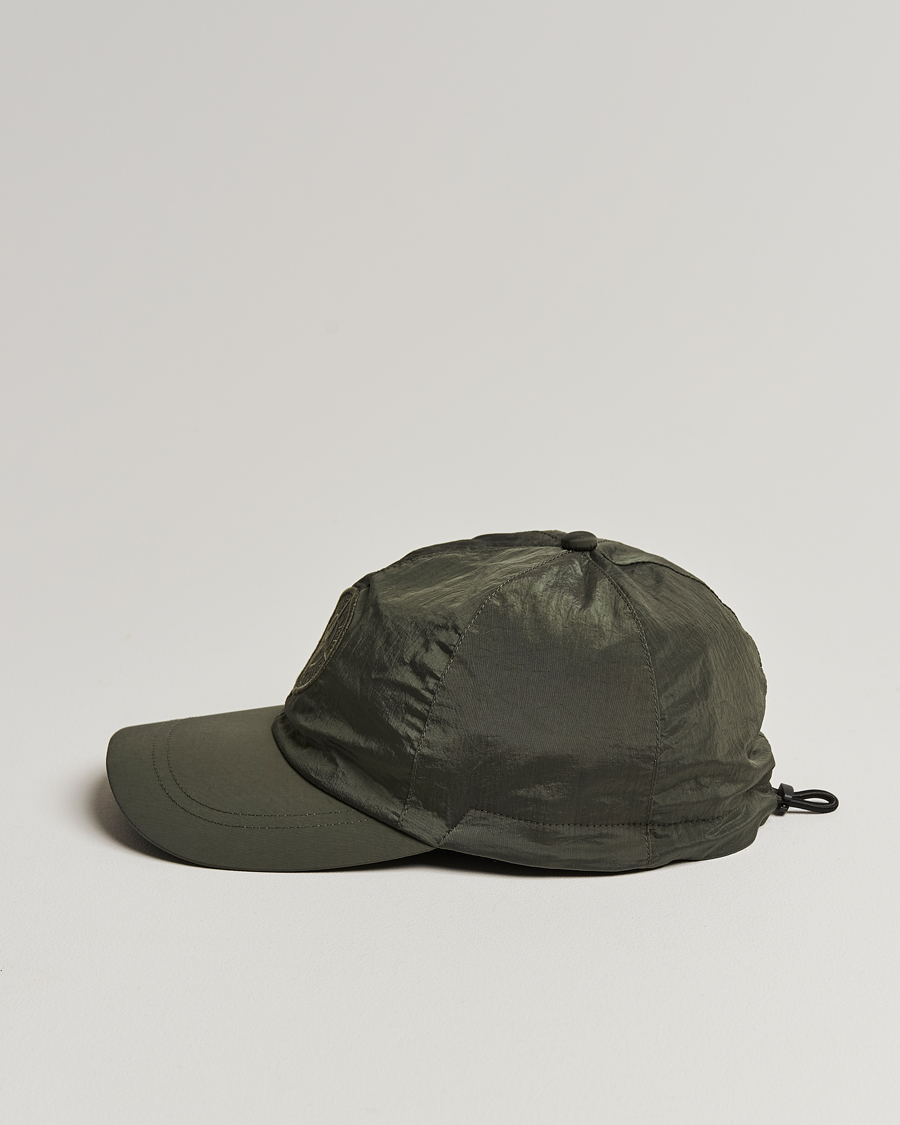 Hombres | Stone Island Nylon Metal Logo Cap Musk | Stone Island | Nylon Metal Logo Cap Musk