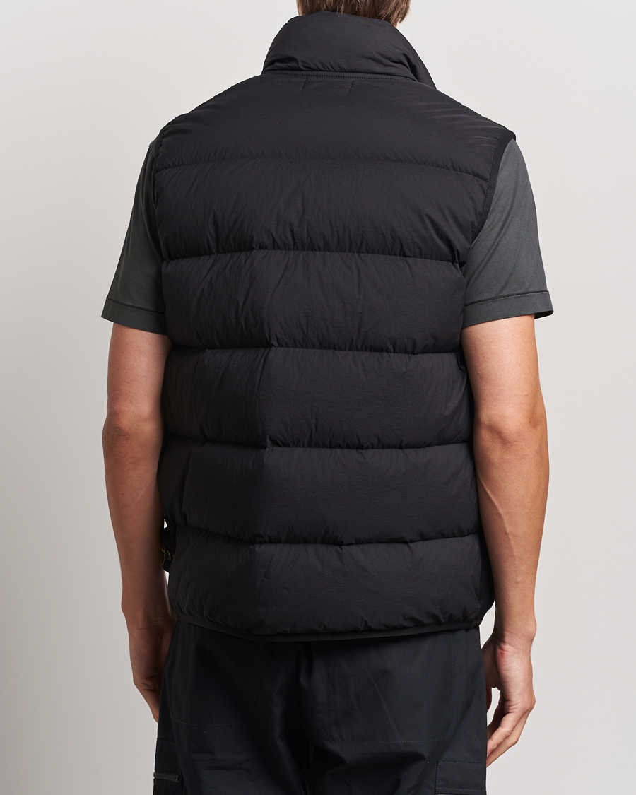Hombres | Abrigos y chaquetas | Stone Island | Nylon Down-TC Vest Black