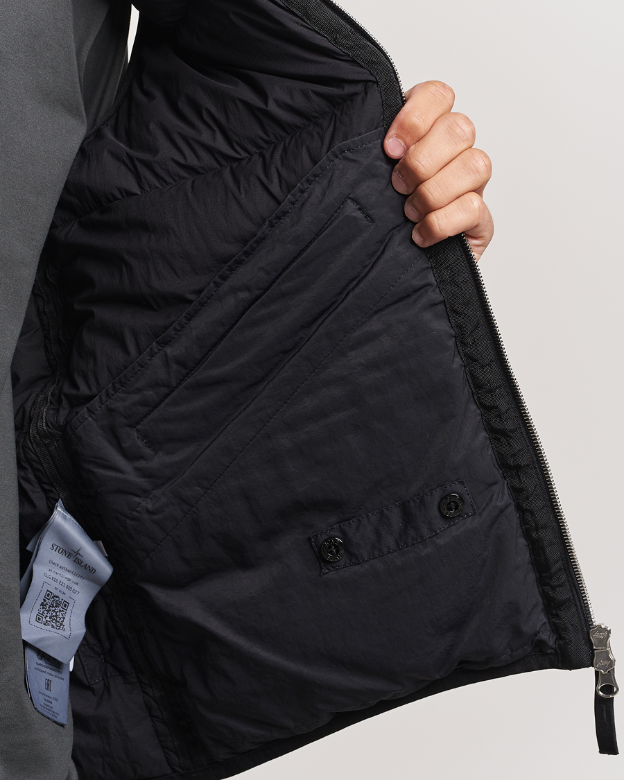 Hombres | Abrigos y chaquetas | Stone Island | Nylon Down-TC Vest Black