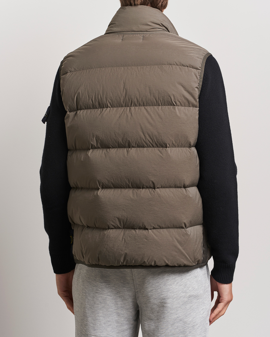Hombres | Abrigos y chaquetas | Stone Island | Nylon Down-TC Vest Walnut