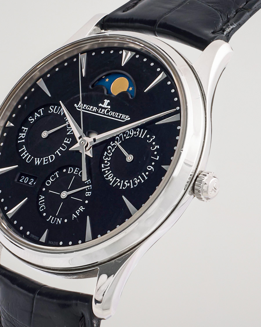 Hombres | Jaeger-LeCoultre Pre-Owned Master Ultra Thin Perpetual Silver | Jaeger-LeCoultre Pre-Owned | Master Ultra Thin Perpetual Silver