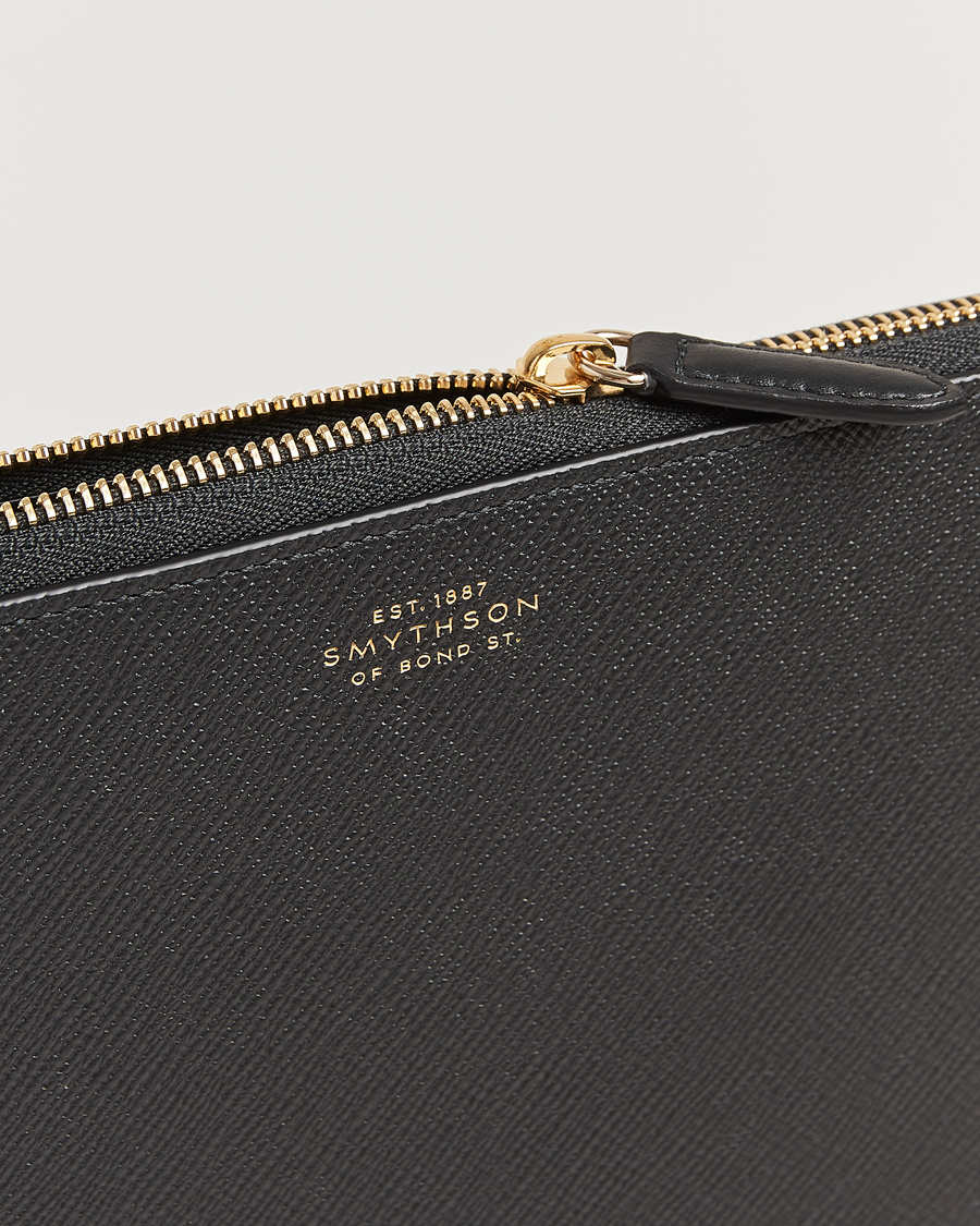 Hombres | Bolsos | Smythson | Panama Small Laptop Case Black