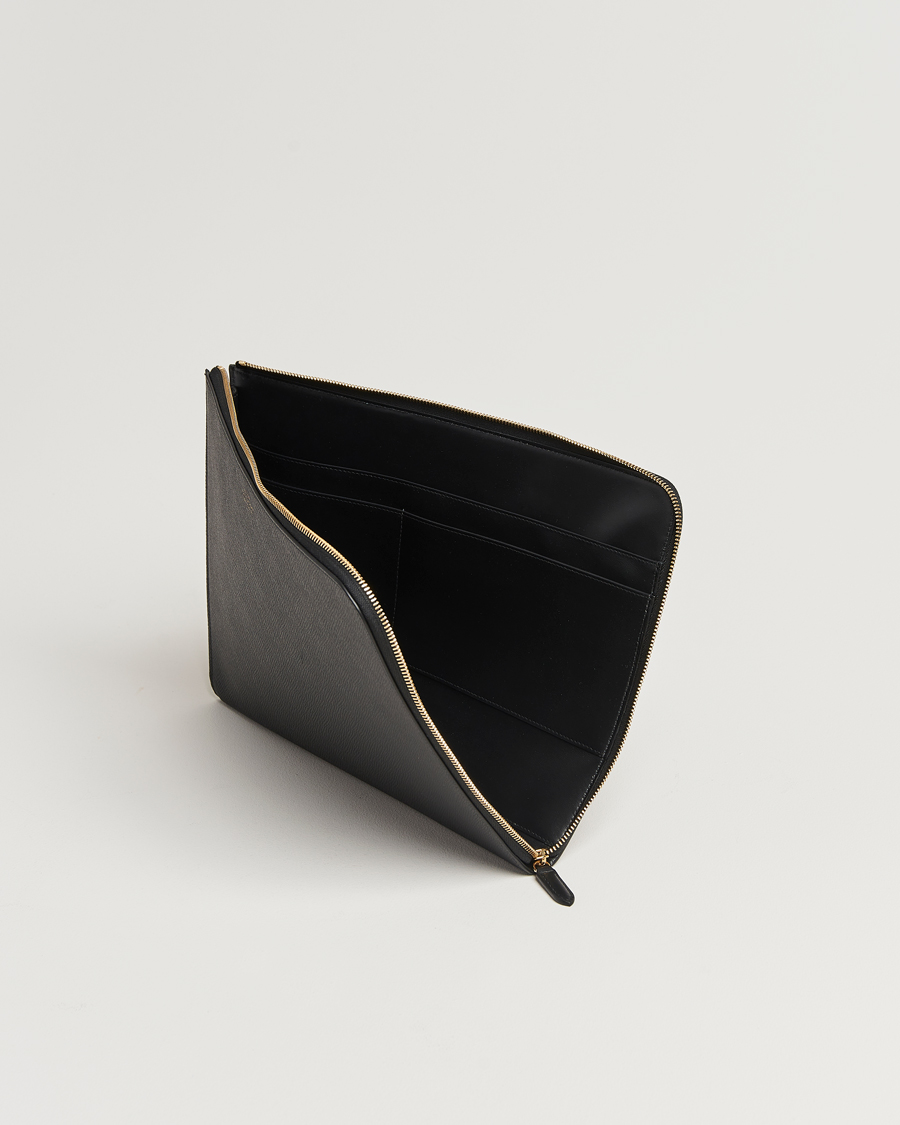 Hombres | Bolsos | Smythson | Panama Small Laptop Case Black