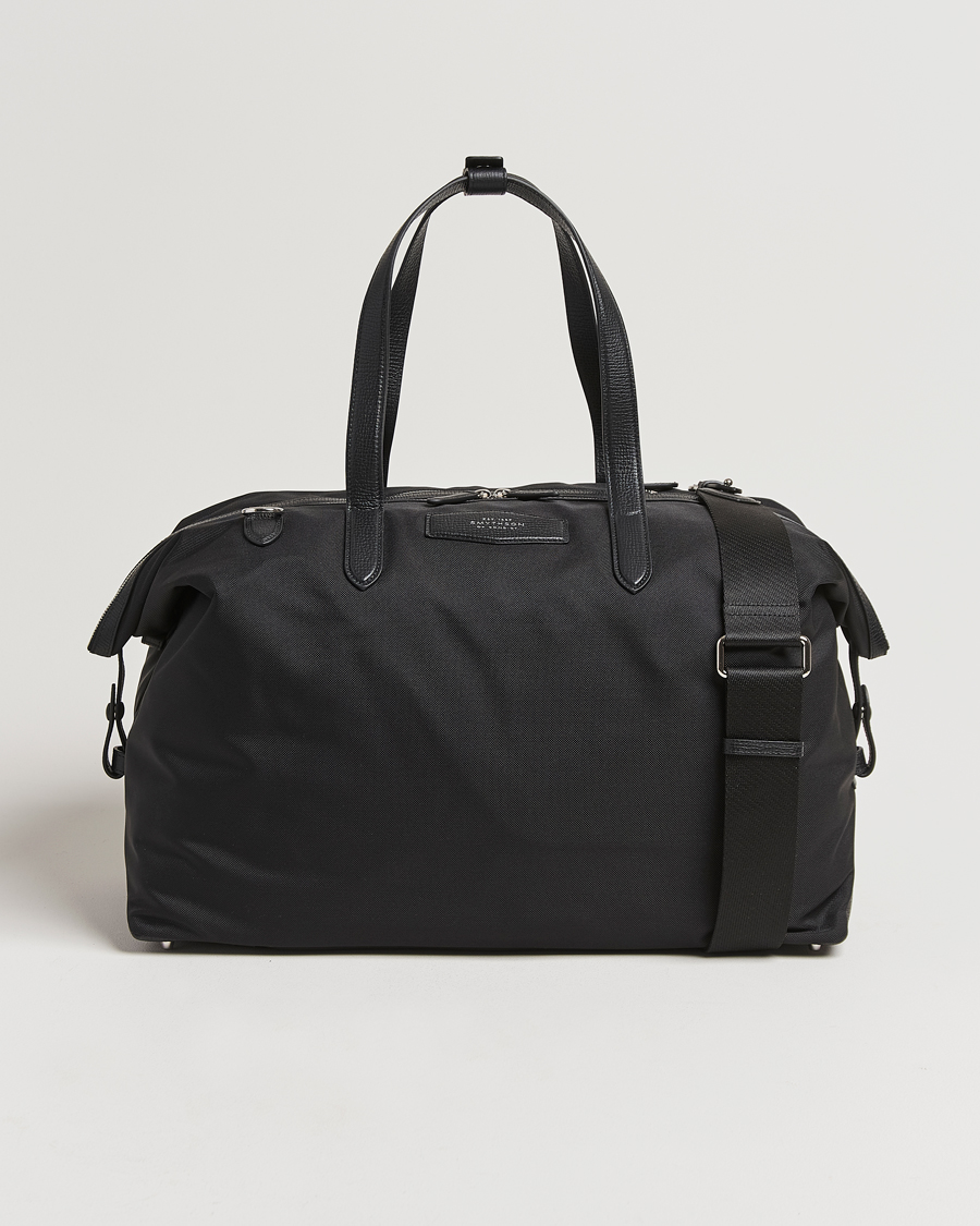Hombres | Bolsos | Smythson | Canvas Norton Travel Bag Black