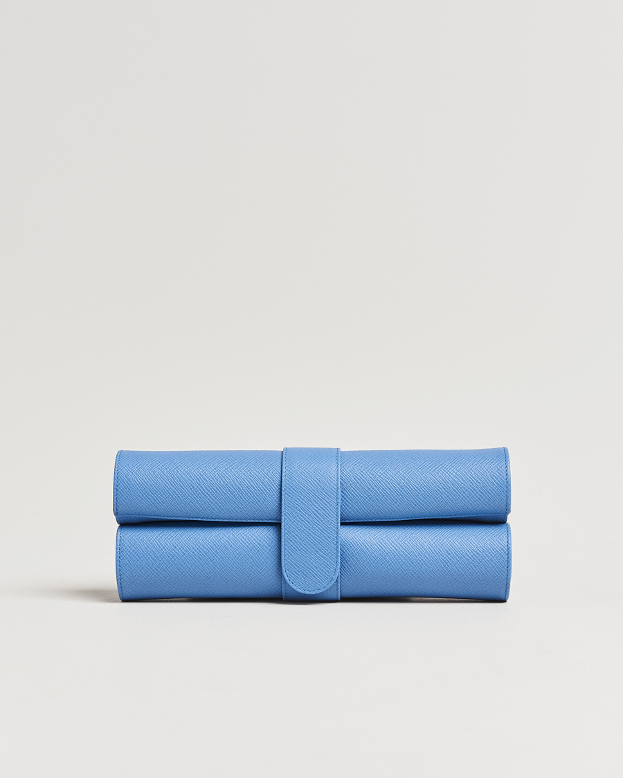 Hombres | Smythson Panama Chess Roll Nile Blue | Smythson | Panama Chess Roll Nile Blue