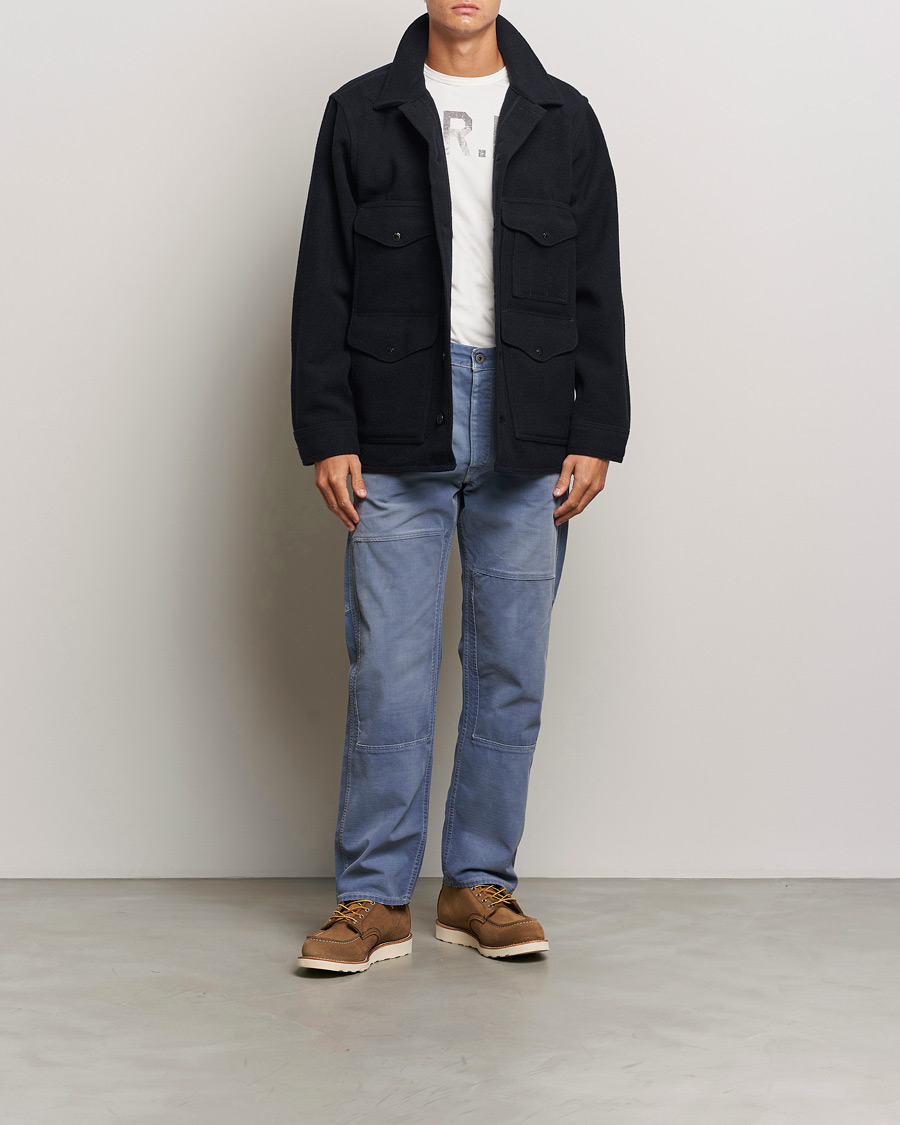Hombres | Abrigos y chaquetas | Filson | Mackinaw Wool Cruiser Dark Navy