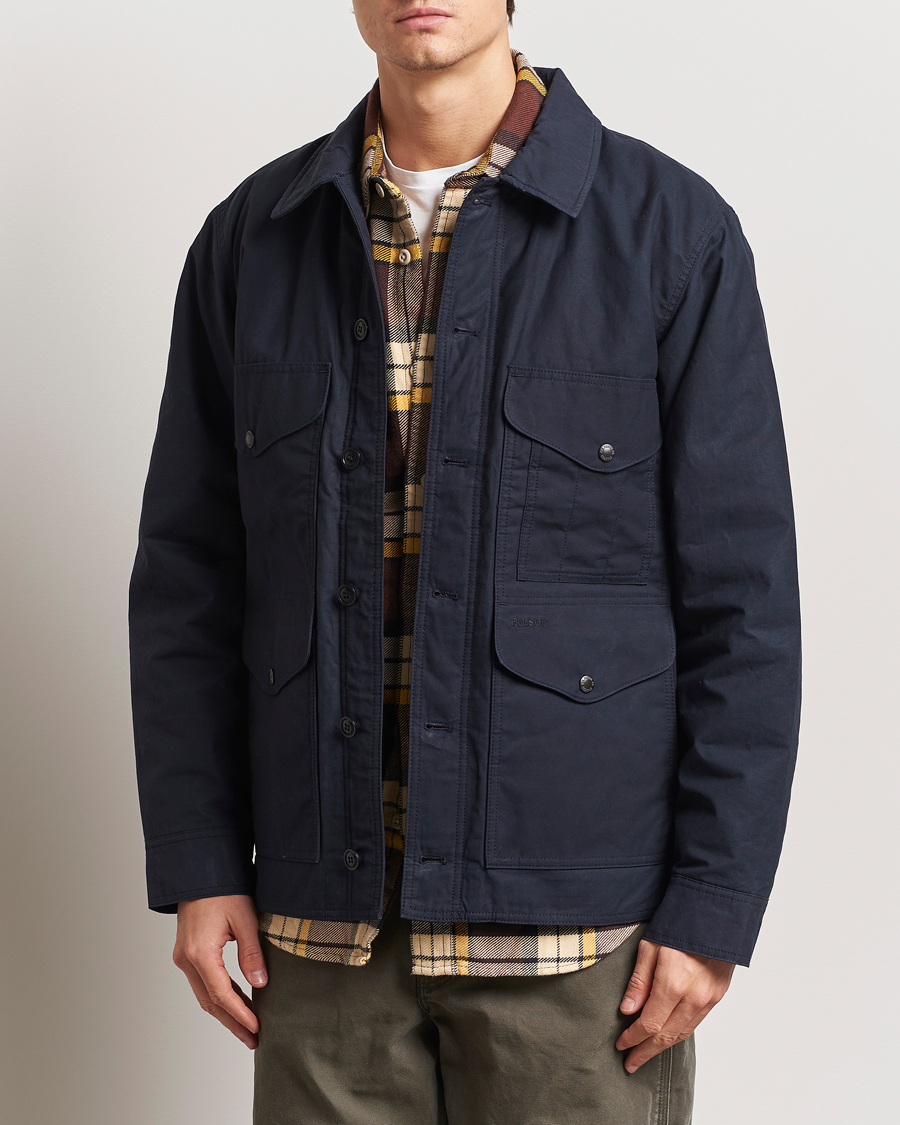 Hombres | Abrigos y chaquetas | Filson | Waxed Ranger Cruiser Navy