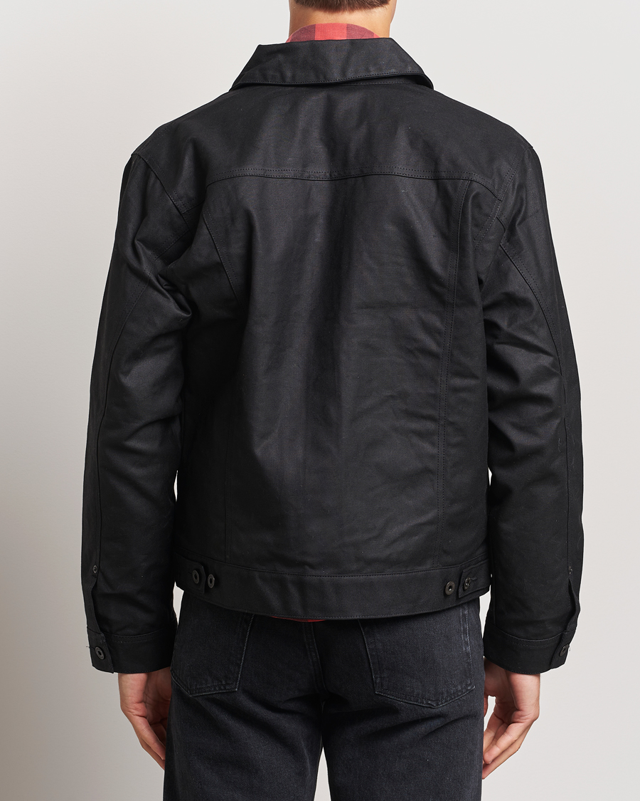 Hombres | Abrigos y chaquetas | Filson | Short Lined Tin Cloth Cruiser Black