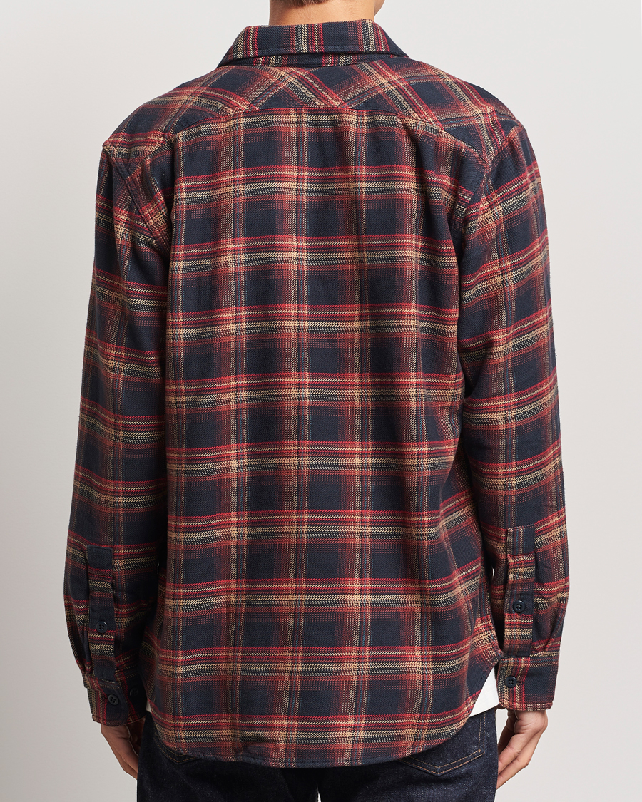 Hombres | Camisas | Filson | Vintage Flannel Work Shirt Black/Rust