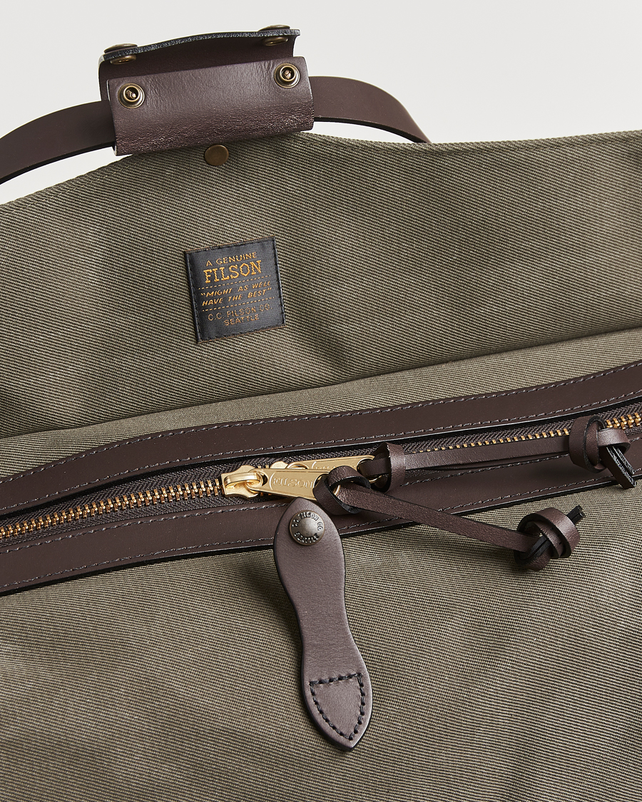 Hombres | Filson Rugged Twill Duffle Large Otter Green | Filson | Rugged Twill Duffle Large Otter Green
