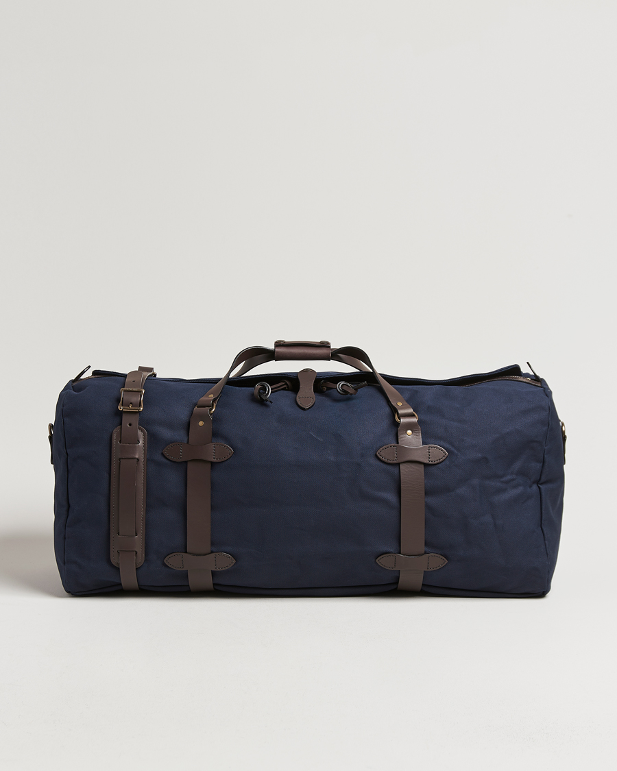 Hombres | Filson Rugged Twill Duffle Large Navy | Filson | Rugged Twill Duffle Large Navy