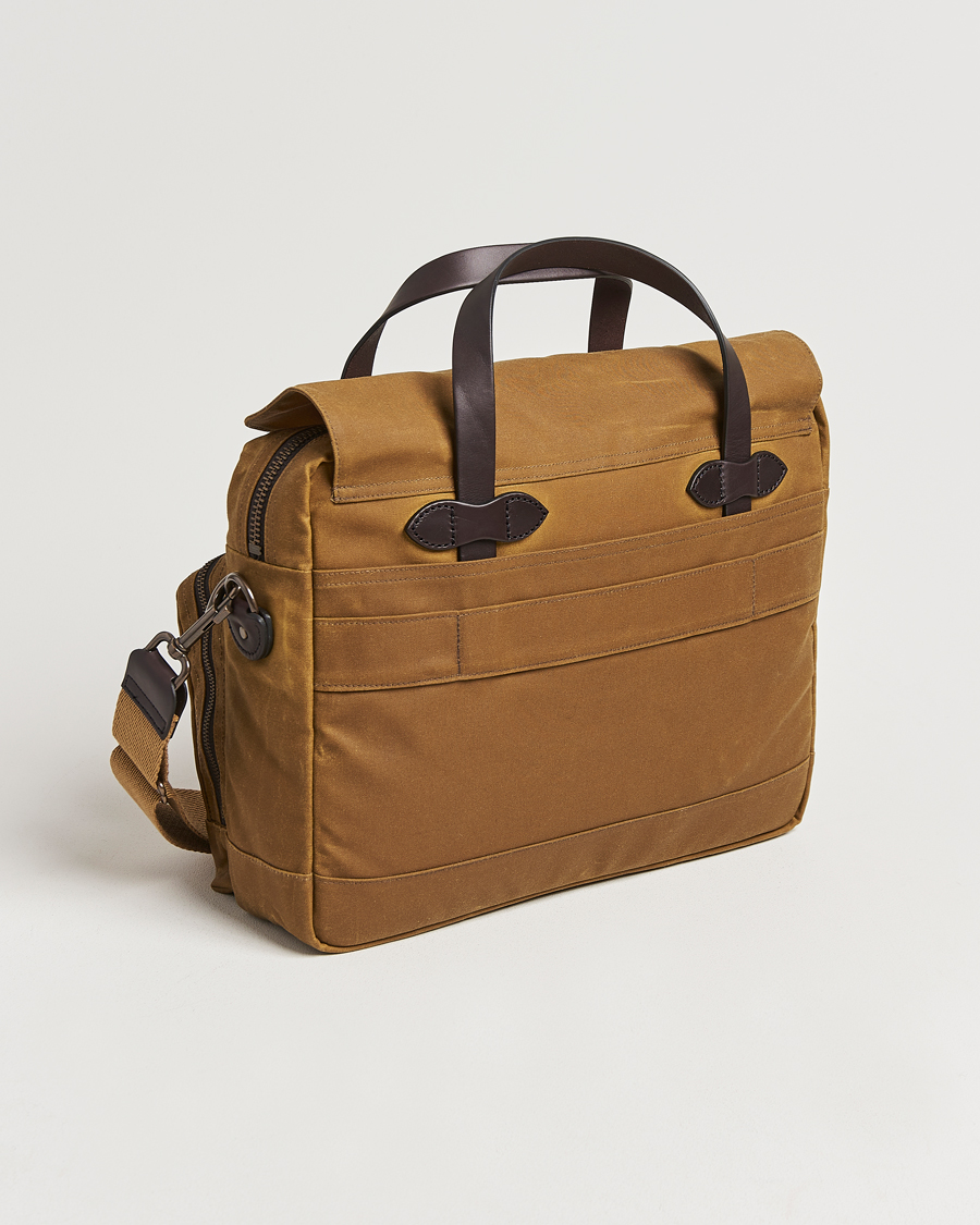 Hombres | Bolsos | Filson | 24-Hour Tin Briefcase Dark Tan