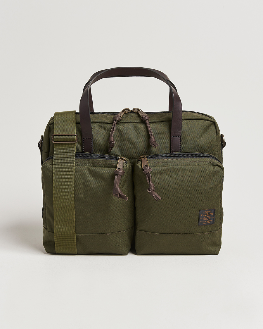 Hombres | Bolsos | Filson | FilsonDryden Cordura Nylon BriefcaseOtter Green