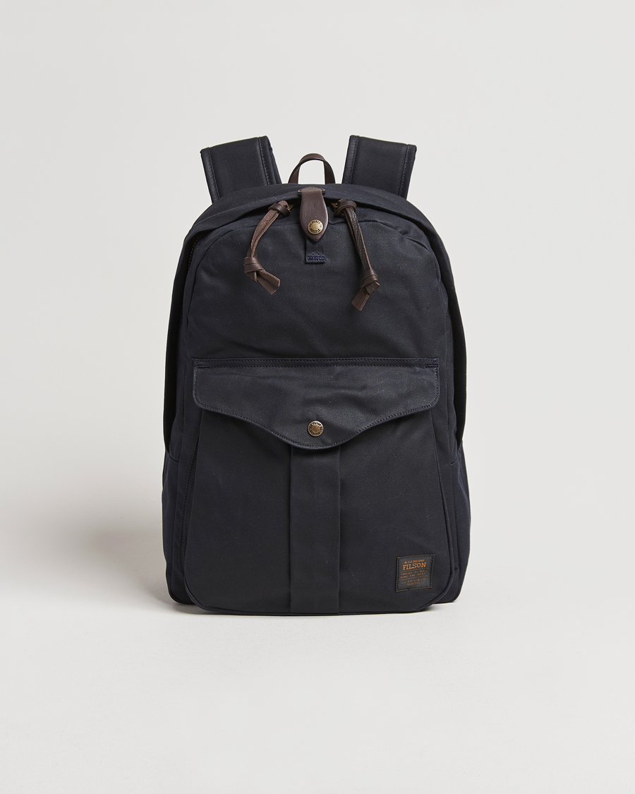 Hombres | Filson Journeyman Backpack Navy | Filson | Journeyman Backpack Navy