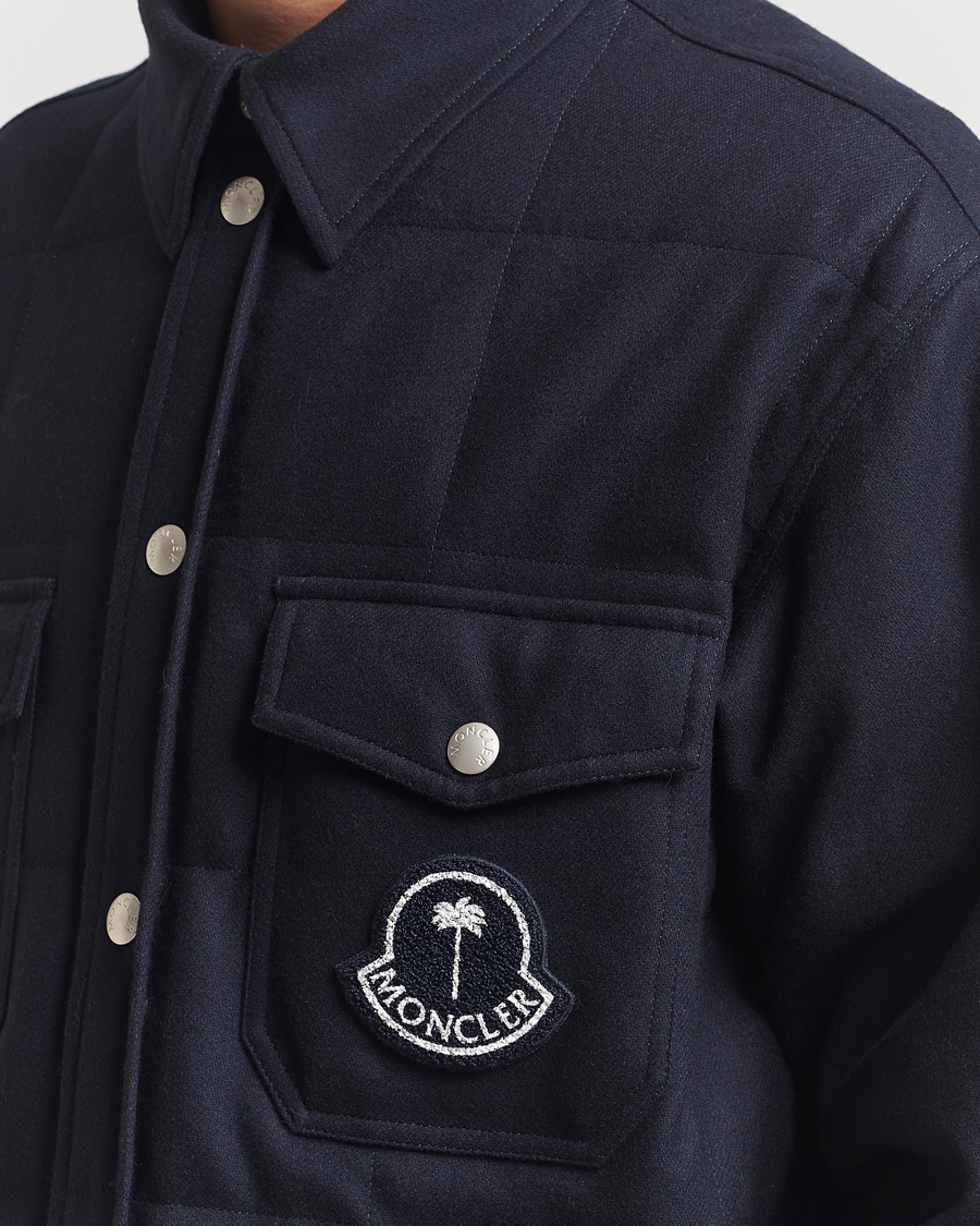 Hombres | Abrigos y chaquetas | Moncler Genius | X Palm Angels Shirt Jacket Navy