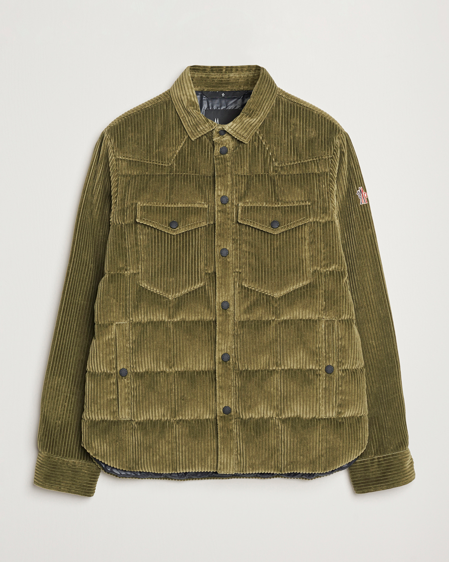 Hombres | Abrigos y chaquetas | Moncler Grenoble | Gelt Corduroy Shirt Jacket Olive