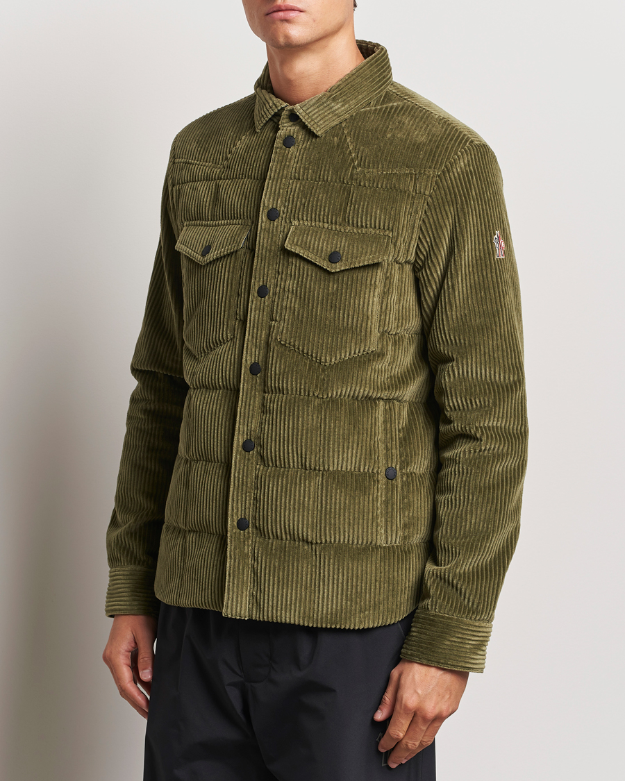 Hombres | Abrigos y chaquetas | Moncler Grenoble | Gelt Corduroy Shirt Jacket Olive
