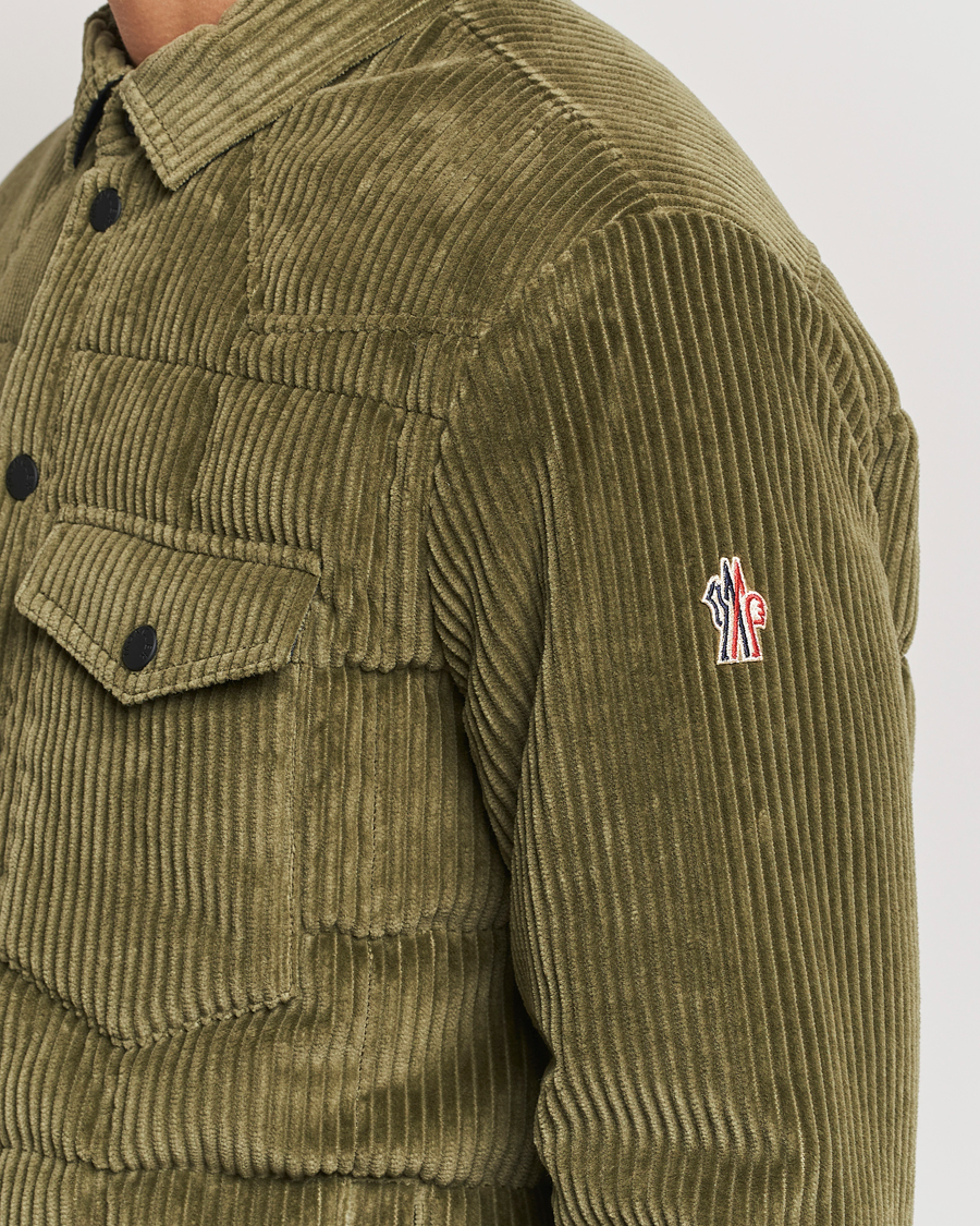 Hombres | Abrigos y chaquetas | Moncler Grenoble | Gelt Corduroy Shirt Jacket Olive