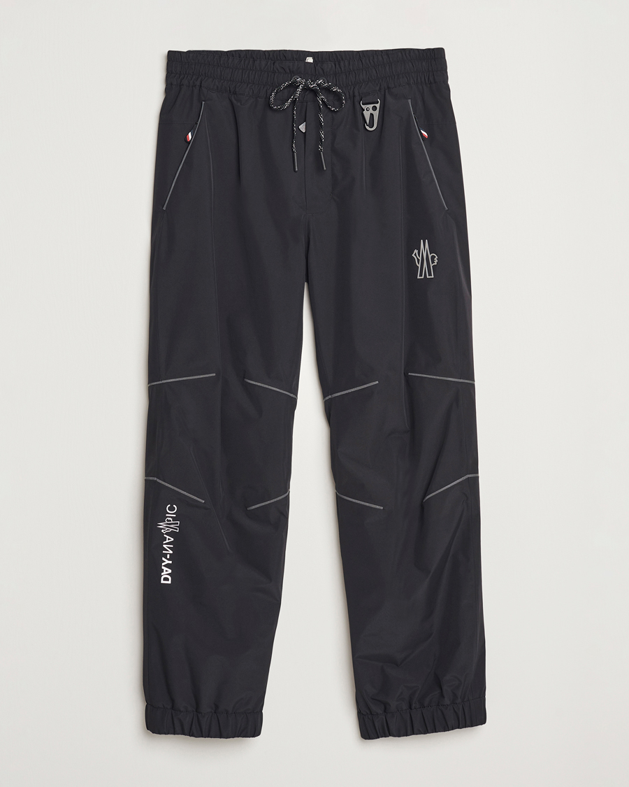 Hombres | Pantalones | Moncler Grenoble | Nylon Drawstring Trousers Black