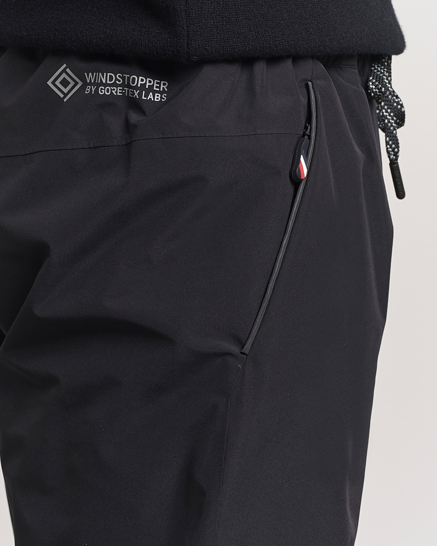 Hombres | Pantalones | Moncler Grenoble | Nylon Drawstring Trousers Black