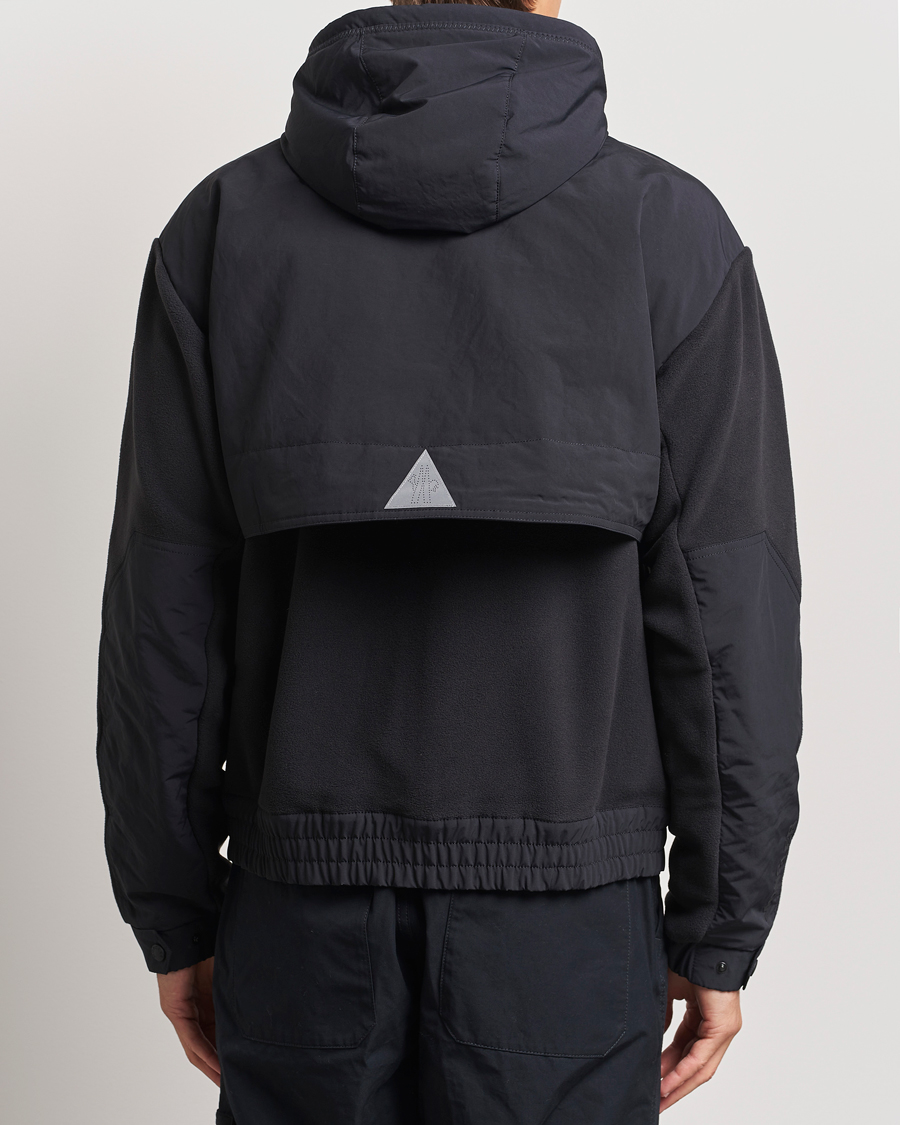 Hombres | Jerséis y prendas de punto | Moncler Grenoble | Fleece Full Zip Cardigan Black