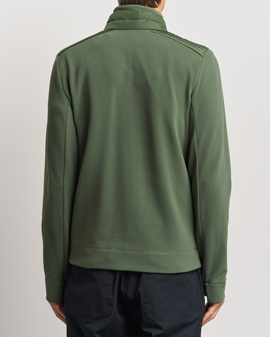Hombres | Jerséis y prendas de punto | Moncler Grenoble | Fleece Full Zip Dark Olive