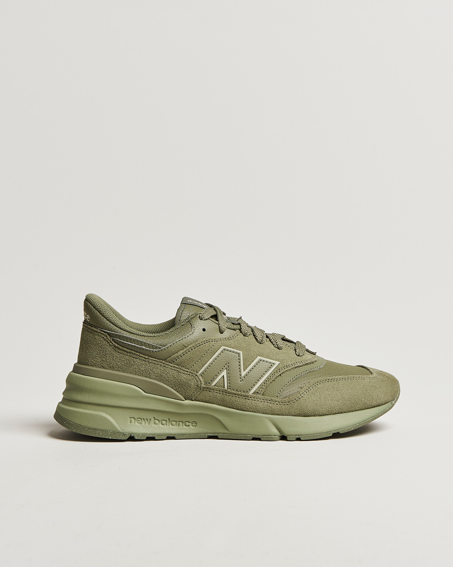 Hombres | New Balance 997R Sneakers Dark Olivine | New Balance | 997R Sneakers Dark Olivine