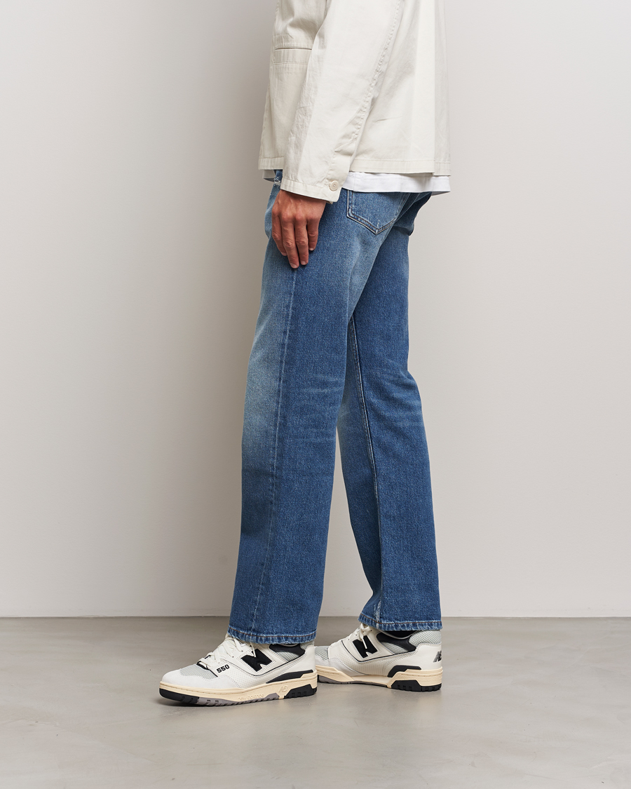 Hombres | New Balance 550 Sneakers White/Black | New Balance | 550 Sneakers White/Black