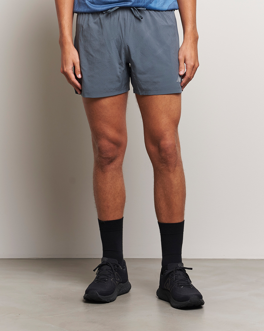 Hombres | Pantalones cortos | New Balance Running | Athletics 5 RC Shorts Graphite