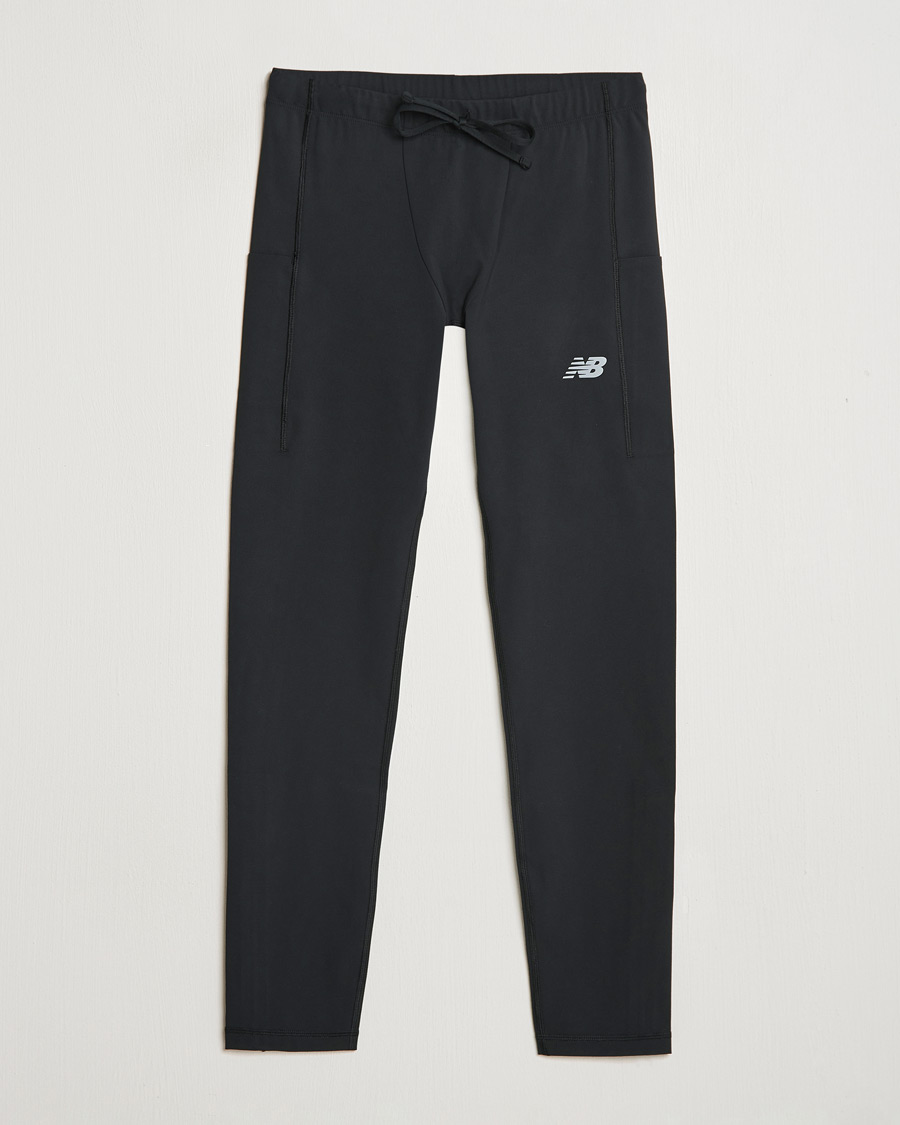 Hombres | Pantalones | New Balance Running | Sleek Pocket Tights Black