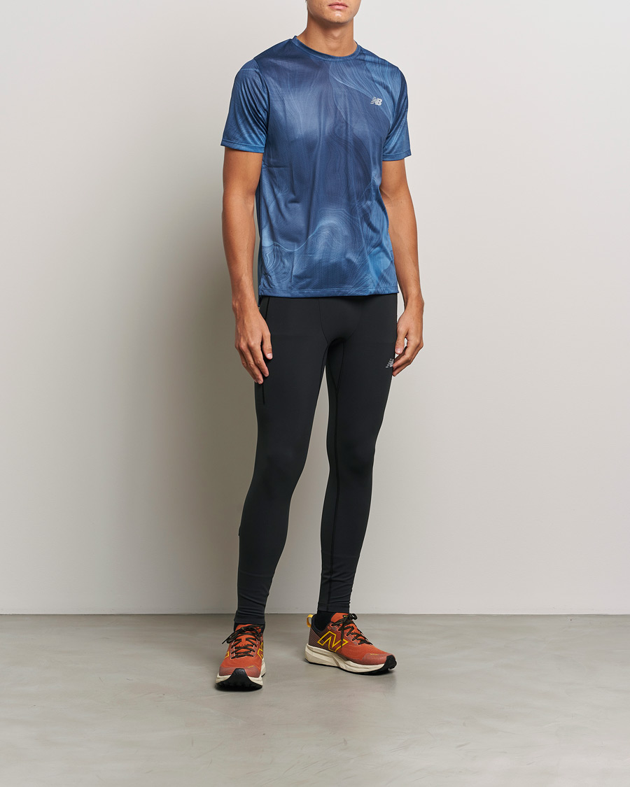Hombres | Pantalones | New Balance Running | Sleek Pocket Tights Black