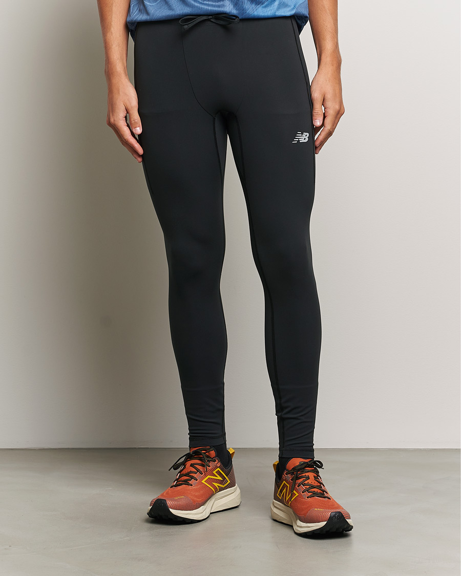 Hombres | Pantalones | New Balance Running | Sleek Pocket Tights Black