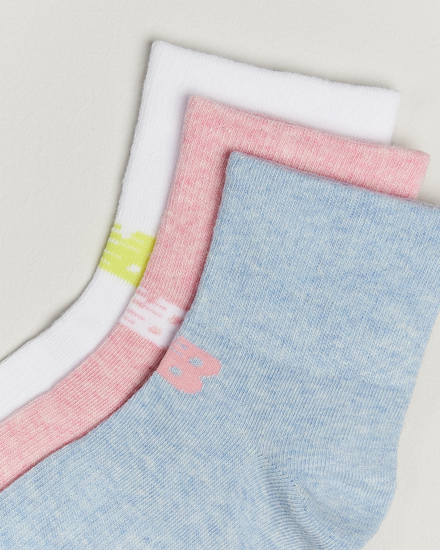 Hombres | New Balance Running 3-Pack Performance Cotton Socks Multi | New Balance Running | 3-Pack Performance Cotton Socks Multi