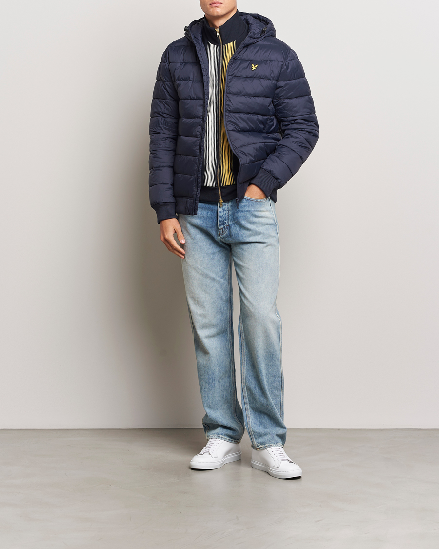 Hombres | Abrigos y chaquetas | Lyle & Scott | Wadded Hooded Jacket Dark Navy