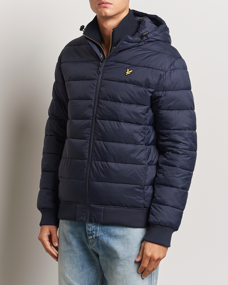 Hombres | Abrigos y chaquetas | Lyle & Scott | Wadded Hooded Jacket Dark Navy