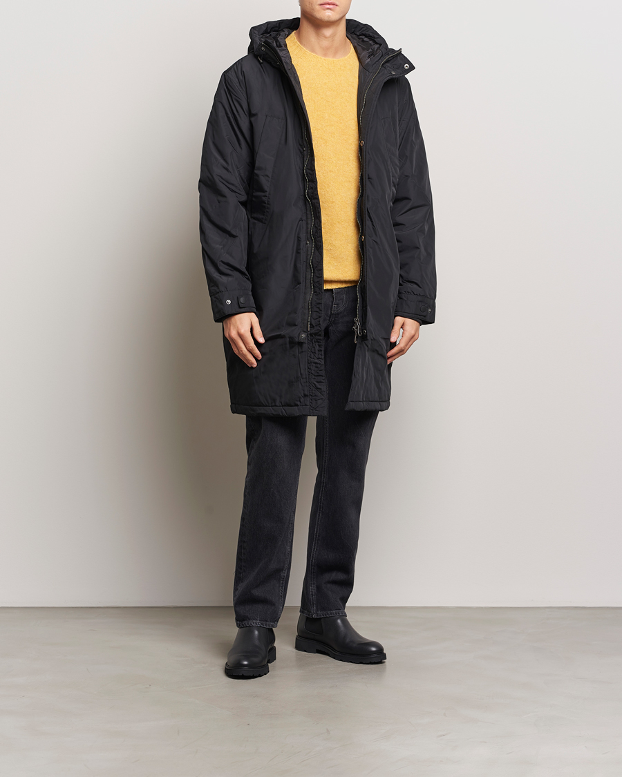 Hombres | Abrigos y chaquetas | Lyle & Scott | Longline Parka Jet Black
