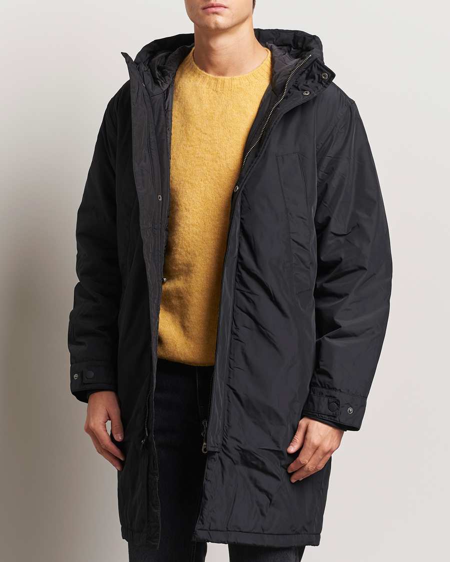 Hombres | Abrigos y chaquetas | Lyle & Scott | Longline Parka Jet Black