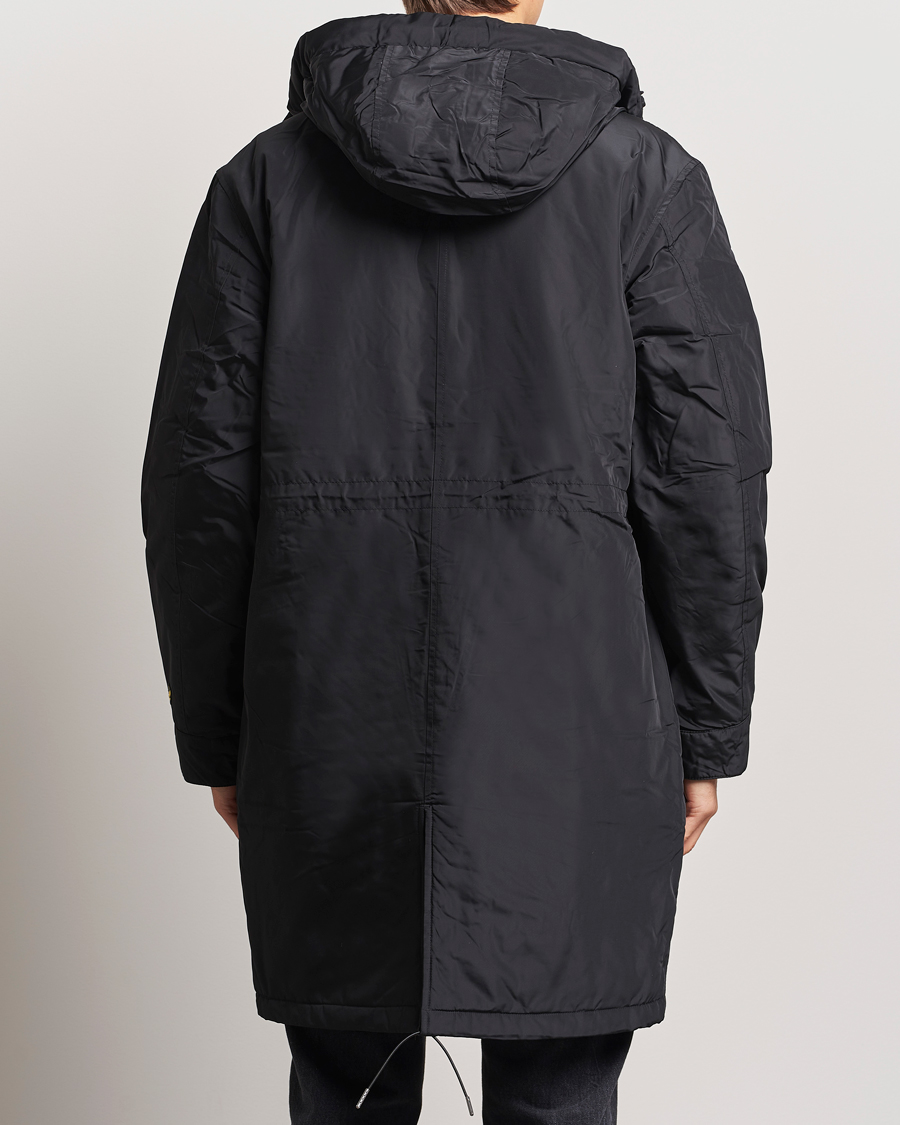 Hombres | Abrigos y chaquetas | Lyle & Scott | Longline Parka Jet Black