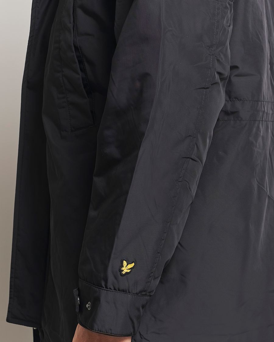 Hombres | Abrigos y chaquetas | Lyle & Scott | Longline Parka Jet Black